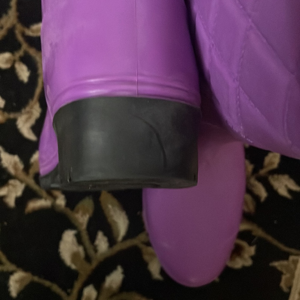 Purple Rain Boots Size 7 - Picture 5 of 5